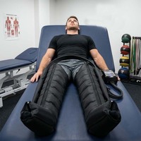 Bottes de compression pour les jambes rechargeables et portables à 8 chambres, pour les passionnés de fitness, soulagement de la fatigue musculaire après l'exercice