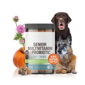 개인 브랜드 맞춤 제작-소화효소가 있는 개를 위한 프로바이오틱스 씹기, 효모용 개 프로바이오틱스
