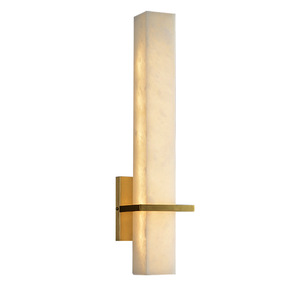 Nueva lámpara de pared de cobre de estilo chino, lámpara de lujo para sala de estar, fondo de <span class=keywords><strong>TV</strong></span>, moderna y sencilla, lámpara de noche de mármol para dormitorio. - Product Image 5