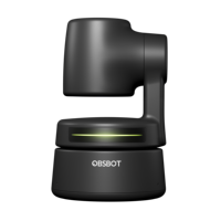 Obsbot Tiny 4K AI Takipli PTZ Web Kamerası, Hareket ve Ses Kontrolü ile Canlı Yayın, Video Konferans ve İçerik Üretimi için