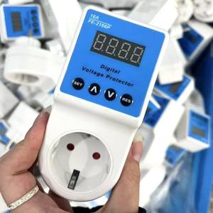 Stabilisateurs de tension pour réfrigérateur, affichage numérique haute-basse tension, réglables, 220V, norme européenne allemande, garantie d'usine 10 ans - Product Image 3