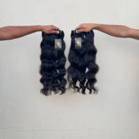 Vente En Gros Tissage de Cheveux Raides Bruts, fournisseurs de Cheveux Humains de Temple Indien Raw Bouclés Raides Ondulés