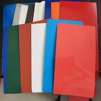 Tôles d'acier galvanisé prélaqué RAL avec revêtement en zinc PPGL/PPGI, services de pliage et de découpe