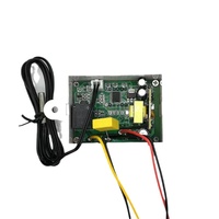 Controlador de Temperatura Digital LED, Termostato Microcomputarizado, Sonda Impermeable NTC 10K, 10A, -50-110, para Incubadora y Refrigerador