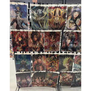 Poster Anime 3D Lenticular 11*16 inci Grosir, Poster Gambar Bergerak 3D, Poster Anime Flip Berubah Gambar 3D - Product Image 4