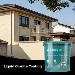 Revêtement mural extérieur en granit liquide, <span class=keywords><strong>peinture</strong></span> en poudre, revêtement en ciment, <span class=keywords><strong>peinture</strong></span> acrylique imperméable, effet pierre de granit, <span class=keywords><strong>peinture</strong></span> en spray - Product Image 1