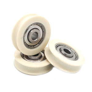 Fornecemos a alta carga <span class=keywords><strong>U</strong></span> sulco rolamento de rolos de nylon de rastreamento 6.35*32*8.8mm com rolamento não padrão 608 - Product Image 5