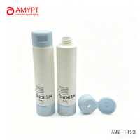 Tube en plastique PE de 80 ml à 100 ml avec bouchon à clapet de 35 mm, impression offset givrée, logo personnalisé, couleur personnalisée, crème pour le visage, soin de la peau, cosmétique