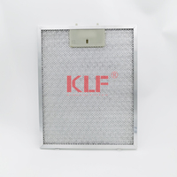 Filtre de hotte de cuisinière Pièces de rechange Filtres à graisse en maille d'aluminium Filtre de hotte de cuisinière