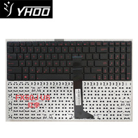 Keyboard Laptop Tata Letak US TR TW untuk ASUS FX50 FX50J GX50J X550 Series Pengganti Keyboard Laptop Keyboard Built-in