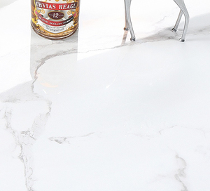 Bóng trắng tráng men 600x600mm Sứ đánh bóng sàn gốm 60x60 gạch lát sàn tiêu chuẩn gạch đá cẩm thạch trắng cho sàn - Product Image 5