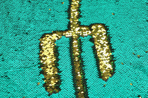Tela <span class=keywords><strong>de</strong></span> Lentejuelas Verde Jade <span class=keywords><strong>de</strong></span> Alta Densidad <span class=keywords><strong>de</strong></span> Doble Cara, VENDIDA por METRO - Product Image 4