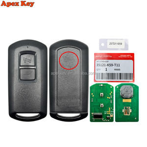 Llave de control remoto para motocicleta, 433MHz, chip ID47, para Honda, N/P: 35111-K12-V91 35111-K59-T11 K12 K59 - Product Image 1