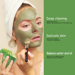 Mascarilla Facial Sólida de Arcilla de Té Verde, Cuidado Facial Natural y Orgánico con Logotipo Personalizado OEM - Product Image 4