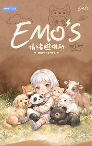 AYOR TOYS X EMO'S Emotion <span class=keywords><strong>Refuge</strong></span> Series Blind Box Keychain - 14 ans et plus - Product Image 2