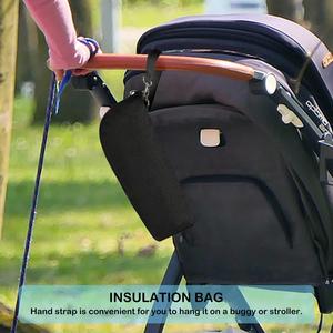 Baby Bottle Cooler Tote Bags Insulated Breastmilk Cooler Bag Nursing Bottle Cooler Warmer Bag for Nursing Mom Daycare Travel - Product Image 4