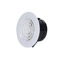 Grilles de ventilation réglables en ABS, design moderne, étanches, respectueuses de l'environnement, non toxiques, pour bureau