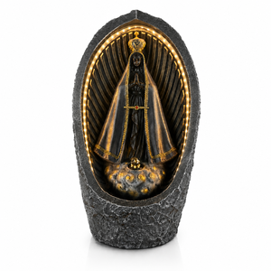 <span class=keywords><strong>Fontaine</strong></span> à eau <span class=keywords><strong>bénite</strong></span> en résine, statue religieuse de <span class=keywords><strong>la</strong></span> Vierge Marie, modèle Madonna noire, <span class=keywords><strong>fontaine</strong></span> artistique catholique - Product Image 1