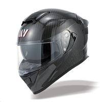Casque de moto intégral en fibre de carbone FF936S avec visière REVO, homologué ECE22.06/DOT/FMVSS 218, anti-impact, pour adultes