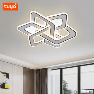 Hot Selling Polygon Smart Modern Bedroom Living Room Home Lighting Luxury With Remote Control Led Fancy Ceiling Light