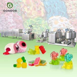 Jelly Fruit Juice Gummy Full Automatic Small Hard Agar <b>Candy</b> <b>Candies</b> Make <b>Machine</b> Price in India and Sweet - Product Image 1