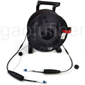 Enrouleur <span class=keywords><strong>de</strong></span> câble à <span class=keywords><strong>fibre</strong></span> optique pour environnement difficile d'extension mobile <span class=keywords><strong>de</strong></span> télécom avec cordon <span class=keywords><strong>de</strong></span> raccordement à <span class=keywords><strong>fibre</strong></span> optique tactique blindé pour étui <span class=keywords><strong>de</strong></span> vol - Product Image 2