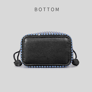 2024 Winter / 2024 Spring Trends <strong>Silver</strong> Crystal Mesh <strong>Bag</strong> With Crystal Handle Shiny Rhinestone <strong>Evening</strong> Bucket Crossbody <strong>Bag</strong> - Product Image 5