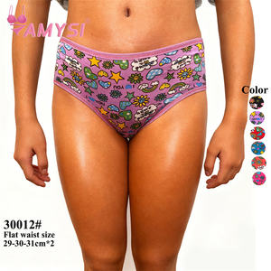 30012 #   Hoogwaardige zijden dunne bloemetjesstrings dagelijkse onderbroeken fabrieksverkoop meisjes kinderen groothandel ondergoed - Product Image 1