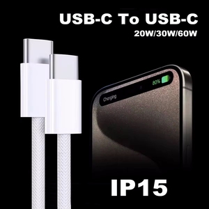 สายชาร์จไนลอนถักเปียสายชาร์จเร็วสำหรับ iPhone 15สายชาร์จเร็ว - Product Image 3