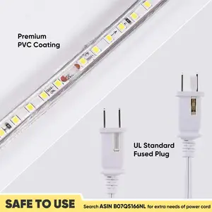 Hot Sale ETL Listado 2835 LED Light Strip Dimmable Fácil de instalar LED Strip Light Outdoor Impermeável