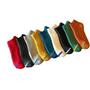Ankle Socks Women Solid Color Polyester Fiber Anti-Bacterial Sweat-Absorbing Casual Socks Ten Colors Available - Product Image 5