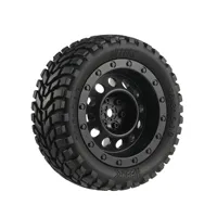 NEEBRC 1.9 pouces Pneu 12mm Moyeu Jante Roues pour 1/10 1/14 1/16 RC Racing Car Wltoys 144001 Scx10 Traxxas Trx-4 Tamiya Accessoires