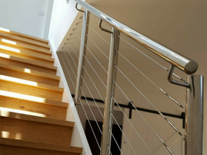 Rampe en câble d'acier inoxydable haute résistance avec câble métallique de 3 mm, 4 mm, 5 mm pour garde-corps sécurisé de <span class=keywords><strong>mezzanine</strong></span> et de balcon - Product Image 6