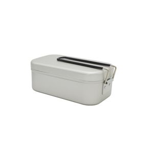 165x95x67mm Camping Outdoor Portable 800ml Aluminum <b>Mess</b> <b>Tin</b> with Folding Handles and Inside Bracket - Product Image 3