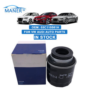 MANER 03C115561H 03C115561B 03C115561D 03C115561J 03C115403F 03C115561E 03C11556 Filtro de Aceite para Auto, Repuestos para Audi, VW, Seat - Product Image 2