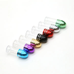 زجاجات تعبئة كبسولات تعزيز جنسي صغيرة من البلاستيك PS 2 من ملحق الرعاية الصحية ختم مطبوع عليه شعار سداسي الشكل للطب - Product Image 3