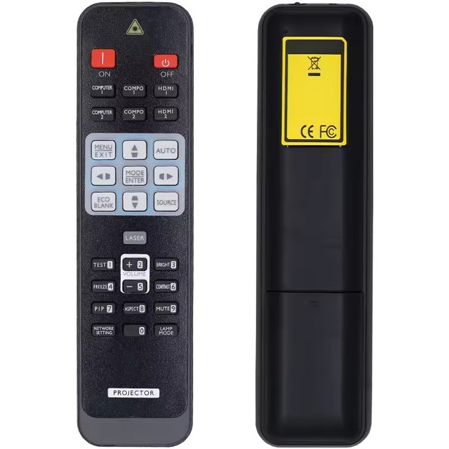 New Fixed Code Plastic Remote Control for Ben-q MH740 MX666 MX720 MW721 MX842UST MW843UST Projectors