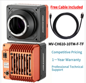กล้องอุตสาหกรรม HIK ROBOT รุ่นใหม่แกะกล่อง MV-CH610-10TM-F-TF, กล้องโมโน 61MP 10GigE, ราคาต่อรองได้ - Product Image 3