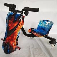 Kart électrique à trois roues avec ABS pour enfants de 5 à 12 ans, modèle rétractable à queue carrée, populaire sur internet, capacité 70 kg