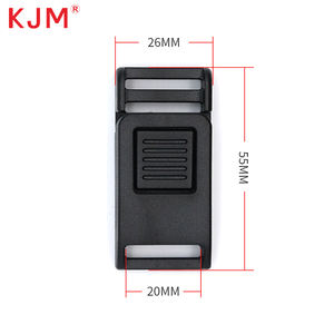 قبعة بلاستيكية صلبة قابلة للتعديل كاميرا سريعة التحرير مشبك أمان عاكس للدراجات الرياضية الخارجية والسباقات - Product Image 5