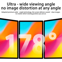 Pantalla Digital Móvil de 50 Pulgadas con Doble Poste, Pantalla Publicitaria Android con Ruedas, Señalización Digital Independiente para Marketing de Marca