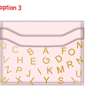 Trendy Minimalist PU Leather <b>Wallet</b> with Customized Design Own Pattern Logo Premium <b>RFID</b> Blocking & Anti-Theft Open Closure - Product Image 5