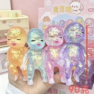 ของเล่นบีบซิลิโคนลดความเครียดแบบคืนตัวช้า รูปทรงน่ารักแปลกตา สีดำ น้ำตาลมาลต์ นาตาชา สำหรับเด็กอายุ 5 ถึง 7 ปี - Product Image 3