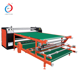 Nhà Máy Bán buôn tùy chỉnh quay dệt thăng hoa chuyển lịch nhiệt Máy ép khí nén điều khiển cho hàng may mặc - Product Image 1