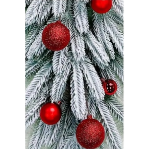 <span class=keywords><strong>Couronne</strong></span> <span class=keywords><strong>de</strong></span> Noël exclusive en <span class=keywords><strong>osier</strong></span> PE pour un décor moderne et minimaliste, idéale pour cheminée, entrée ou mur, à prix abordable - Product Image 6