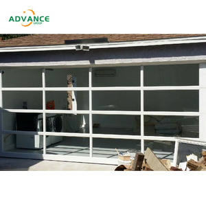 <span class=keywords><strong>Porte</strong></span> de <span class=keywords><strong>garage</strong></span> sectionnelle en verre moderne, idéale pour les maisons et les entreprises contemporaines, avec des options personnalisables pour un design amélioré - Product Image 3