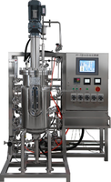 Bioréacteur de fermenteur automatique 20L, réservoir de mélange industriel de fermenteur d'acier inoxydable