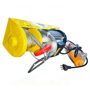 Palans électriques miniatures série PA 250 kg 500 kg 1000 kg, simple ou double crochet, câble en acier de 12 m 20 m, petit palan, <span class=keywords><strong>treuil</strong></span> électrique - Product Image 1