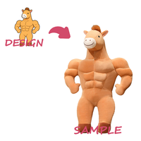 Peluche personnalisée avec design brodé, peluche super douce, doublure en nylon et en maille