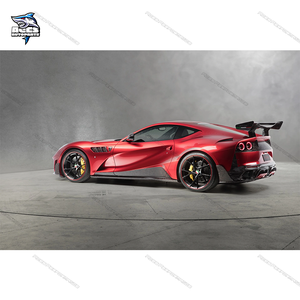 ชุดบอดี้คาร์บอนไฟเบอร์สไตล์ M สำหรับกระโปรงเฟอร์รารีฝากระโปรง<span class=keywords><strong>812</strong></span>กันชนหน้าขอบหลังชุดบอดี้กันชน - Product Image 5